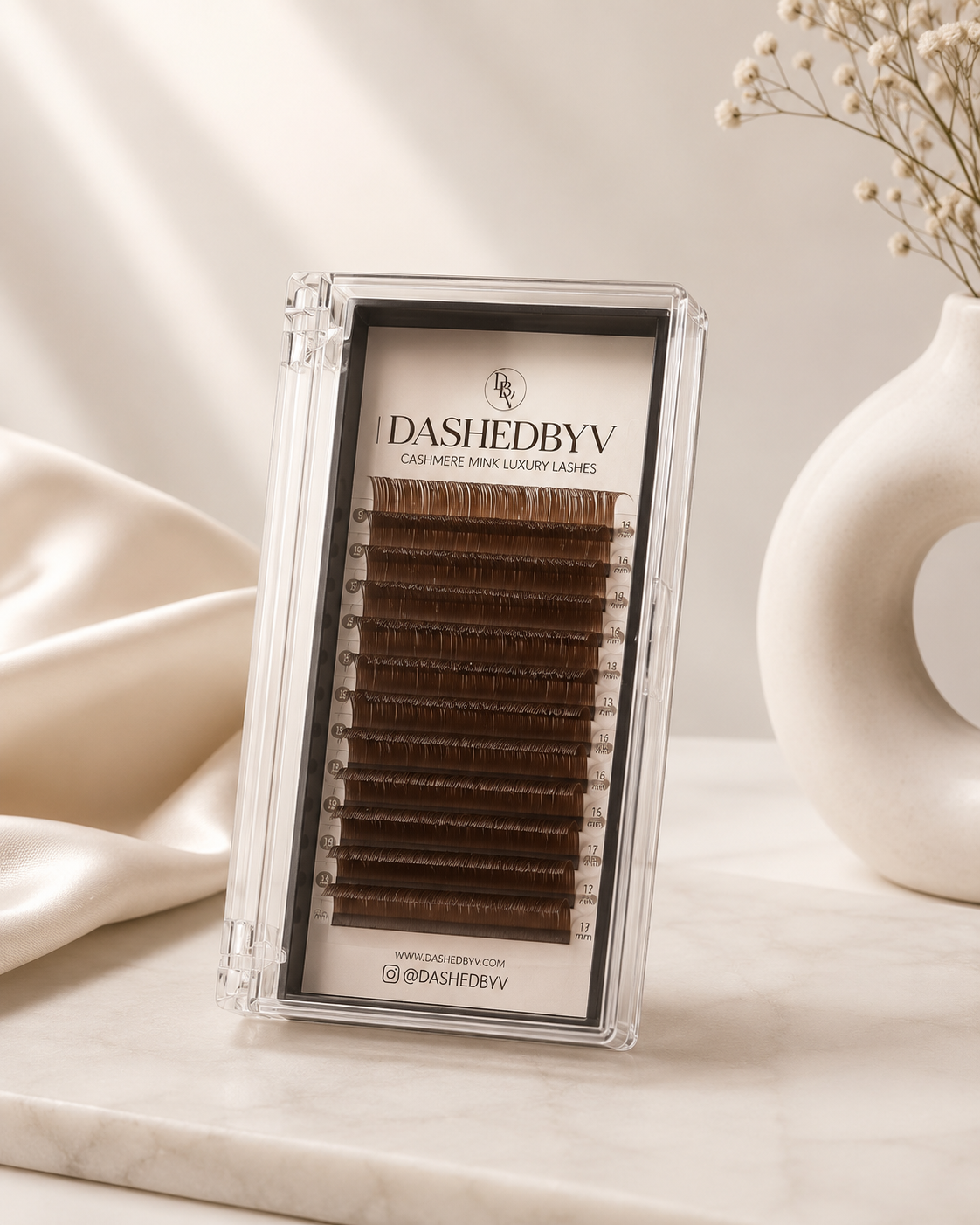 MOCHA DARK BROWN LASHES
